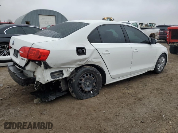 2013 Volkswagen Jetta Sedan SE with VIN 3VWDP7AJXDM418532, listed as a Copart auction lot 44253915 with 103,310 mi miles and Salvage Title. Bid and sale history available at carsss.com. Image 3.