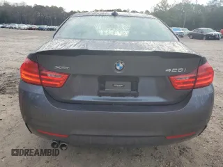 2015 BMW 4 Series 428i xDrive with VIN WBA3N5C59FK198817, listed as a Copart auction lot 50234525 with 134,233 mi miles and Salvage title. Bid and sale history available at DreamBid. Image 6.