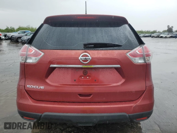 2015 Nissan Rogue S with VIN KNMAT2MT0FP573878, listed as a Copart auction lot 49461925 with 119,607 mi miles and Salvage Title. Bid and sale history available at DreamBid. Image 6.