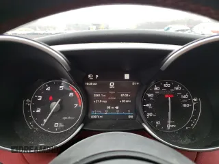 2021 Alfa Romeo Giulia Ti with VIN ZARFANBN4M7647744, listed as a Copart auction lot 51036045 with 83,974 mi miles and Salvage title. Bid and sale history available at DreamBid. Image 9.