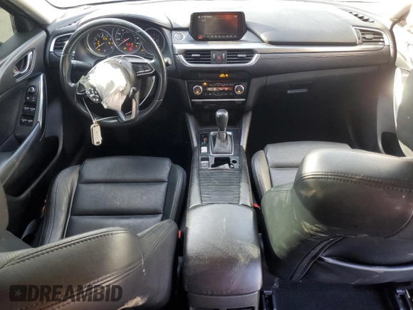 2017 Mazda Mazda6 Touring with VIN JM1GL1V54H1118672, listed as a Copart auction lot 50909805 with 73,336 mi miles and Salvage Title. Bid and sale history available at carsss.com. Image 8.