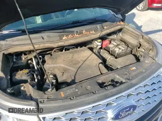 2018 Ford Explorer Platinum with VIN 1FM5K8HT8JGC80719, listed as a Copart auction lot 66641065 with 131,054 mi miles and Salvage title. Bid and sale history available at DreamBid. Image 14.