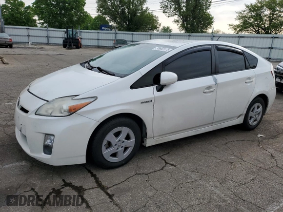2010 Toyota Prius II with VIN JTDKN3DU2A0124801, listed as a Copart auction lot 55860125 with 188,112 mi miles and Clean Title. Bid and sale history available at DreamBid. Image 1.