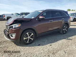 2016 Kia Sorento EX with VIN 5XYPH4A53GG127080, listed as a Copart auction lot 54145025 with 78,814 mi miles and Salvage title. Bid and sale history available at DreamBid. Image 1.