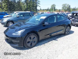 2022 Tesla Model 3 Long Range with VIN 5YJ3E1EB7NF241996, listed as a IAAI auction lot 42115915 with 23,433 mi miles and . Bid and sale history available at DreamBid. Image 19.