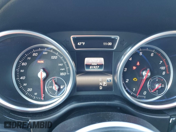 2017 Mercedes-Benz GLS 450 with VIN 4JGDF6EE6HA820771, listed as a Copart auction lot 45263644 with 81,927 mi miles and . Bid and sale history available at DreamBid. Image 9.