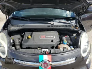 2015 FIAT 500L Easy with VIN ZFBCFABH6FZ036531, listed as a Copart auction lot 46793485 with 61,508 mi miles and Salvage Title. Bid and sale history available at DreamBid. Image 11.