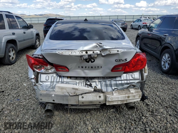 2011 Infiniti G37 x z VIN JN1CV6AR9BM352751, wystawiony jako Copart lot #56555135 z przebiegiem 154 366 mil mil oraz Szkoda całkowita • Salvage title. Historia ofert i sprzedaży dostępna na DreamBid. Obrazek 6.