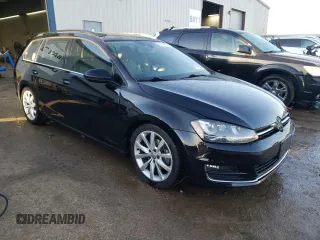 2016 Volkswagen Golf SportWagen TSI S with VIN 3VWC17AU9GM510114, listed as a Copart auction lot 42416205 with 90,475 mi miles and Salvage Title. Bid and sale history available at carsss.com. Image 4.