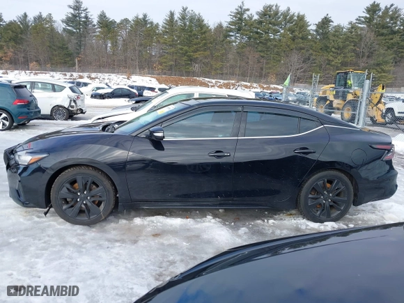 2020 Nissan Maxima SL with VIN 1N4AA6DV3LC375884, listed as a IAAI auction lot 41608588 with 60,531 mi miles. Bid and sale history available at carsss.com. Image 14.