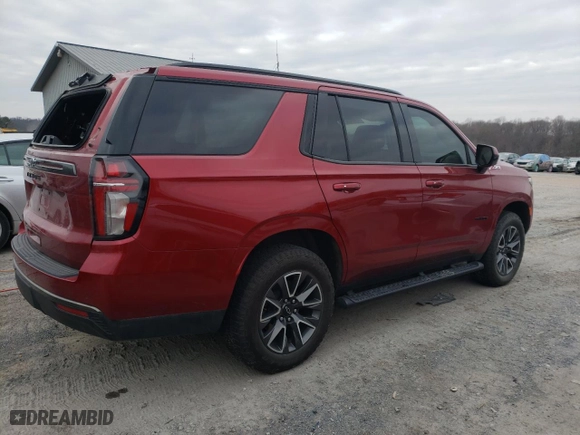 2021 Chevrolet Tahoe Z71 with VIN 1GNSKPKD1MR388747, listed as a Copart auction lot 72504172 with 24,108 mi miles. Bid and sale history available at carsss.com. Image 3.