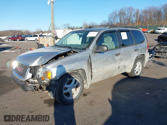 2005 GMC Envoy SLE with VIN 1GKDT13S452194933, listed as a IAAI auction lot 41426512 with 176,897 mi miles. Bid and sale history available at carsss.com. Image 17.
