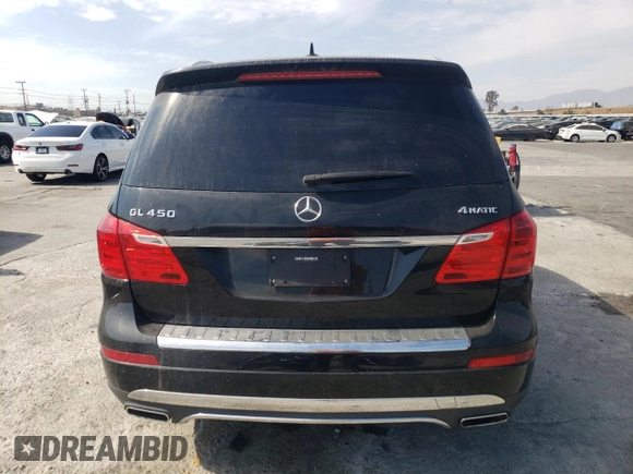 2016 Mercedes-Benz GL with VIN 4JGDF6EE3GA695470, listed as a Copart auction lot 74611604 with 127,417 mi miles and Salvage Title. Bid and sale history available at carsss.com. Image 6.