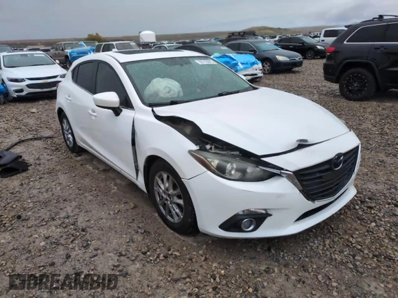 2014 Mazda 3 i Grand Touring with VIN JM1BM1M77E1194358, listed as a Copart auction lot 55116645 with 189,254 mi miles and Salvage Title. Bid and sale history available at DreamBid. Image 13.