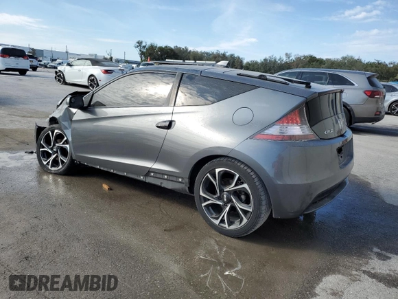 2014 Honda CR-Z with VIN JHMZF1D49ES001926, listed as a Copart auction lot 86443914 with 98,909 mi miles and Salvage Title. Bid and sale history available at DreamBid. Image 2.