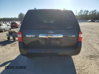 2012 Ford Expedition EL Limited with VIN 1FMJK1K54CEF65609, listed as a Copart auction lot 87046214 with 164,949 mi miles and Salvage Title. Bid and sale history available at carsss.com. Image 6.