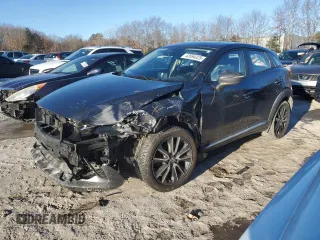 2016 Mazda CX-3 Grand Touring with VIN JM1DKBD71G0126179, listed as a Copart auction lot 43594325 with 119,280 mi miles and Salvage Title. Bid and sale history available at carsss.com. Image 1.