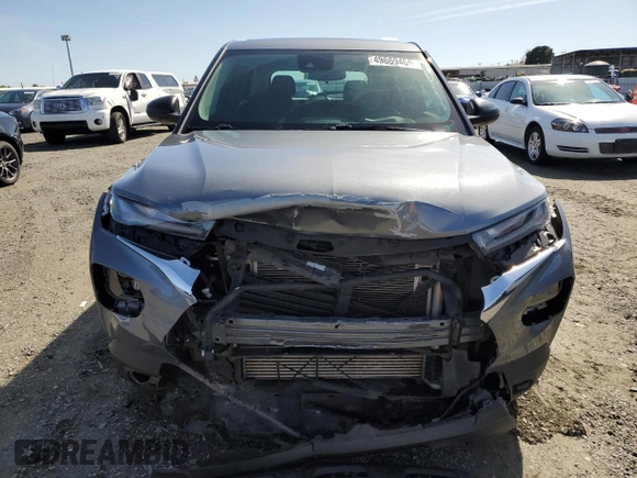 2022 Chevrolet TrailBlazer LS with VIN KL79MMS27NB088975, listed as a Copart auction lot 49669405 with 64,950 mi miles and Salvage Title. Bid and sale history available at carsss.com. Image 5.