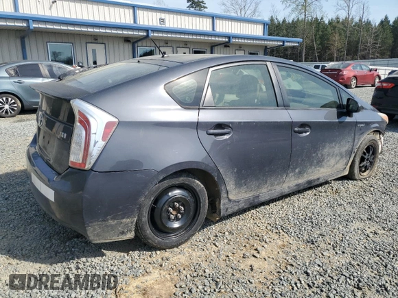 2012 Toyota Prius One with VIN JTDKN3DU5C1608877, listed as a Copart auction lot 50648715 with 198,489 mi miles and Salvage Title. Bid and sale history available at carsss.com. Image 3.