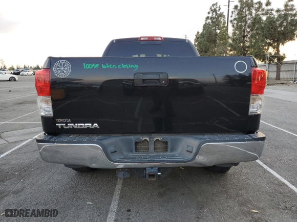 2010 Toyota Tundra 2WD Truck with VIN 5TFRM5F16AX018715, listed as a Copart auction lot 42777405 with NaN miles and Salvage Title. Bid and sale history available at carsss.com. Image 6.