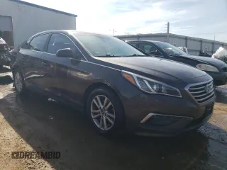 2015 Hyundai Sonata SE with VIN 5NPE24AFXFH198477, listed as a Copart auction lot 48523965 with 84,700 mi miles and Salvage Title. Bid and sale history available at DreamBid. Image 4.