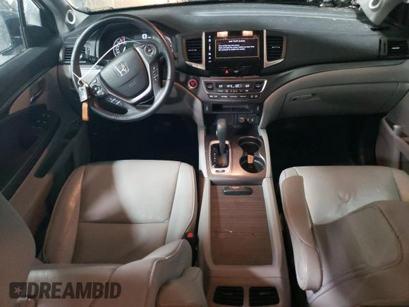 2017 Honda Pilot EX-L with VIN 5FNYF6H54HB091386, listed as a Copart auction lot 49551375 with 79,335 mi miles and Salvage Title. Bid and sale history available at DreamBid. Image 8.