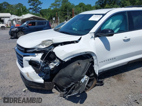 2025 Chevrolet Traverse FWD LT with VIN 1GNERGRS7SJ144304, listed as a IAAI auction lot 42522424 with 4,081 mi miles and . Bid and sale history available at DreamBid. Image 6.