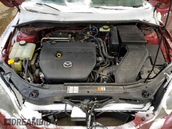 2006 Mazda 3 s with VIN JM1BK143361471656, listed as a Copart auction lot 85600244 with 205,054 mi miles and Salvage Title. Bid and sale history available at carsss.com. Image 11.