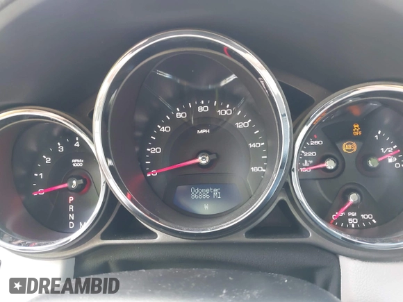 2012 Cadillac CTS Luxury with VIN 1G6DG5E57C0137409, listed as a IAAI auction lot 42633890 with 86,886 mi miles and . Bid and sale history available at DreamBid. Image 7.