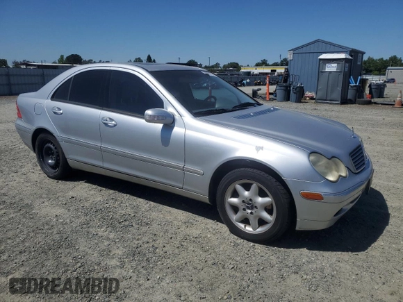 2002 Mercedes-Benz C 230/260/280/320 with VIN WDBRF64J72F265802, listed as a Copart auction lot 55890725 with Not Provided miles and Clean Title. Bid and sale history available at DreamBid. Image 4.