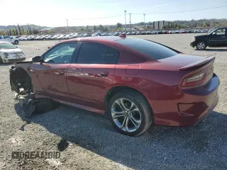 2020 Dodge Charger GT with VIN 2C3CDXHG2LH154208, listed as a Copart auction lot 49697165 with 57,502 mi miles and Salvage Title. Bid and sale history available at carsss.com. Image 2.
