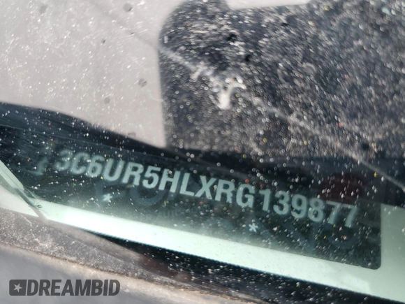2024 Ram 2500 Tradesman z VIN 3C6UR5HLXRG139877, wystawiony jako Copart lot #44438375 z przebiegiem Nie podano mil oraz Szkoda całkowita • Salvage title. Historia ofert i sprzedaży dostępna na DreamBid. Obrazek 12.