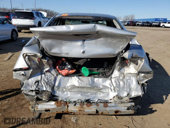 2005 Pontiac G6 with VIN 1G2ZG528454156677, listed as a Copart auction lot 51203315 with 130,231 mi miles and Salvage Title. Bid and sale history available at carsss.com. Image 6.