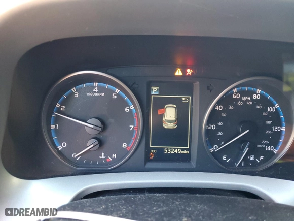 2017 Toyota RAV4 LE with VIN 2T3BFREV2HW692706, listed as a Copart auction lot 76488804 with 53,249 mi miles and Salvage Title. Bid and sale history available at carsss.com. Image 9.