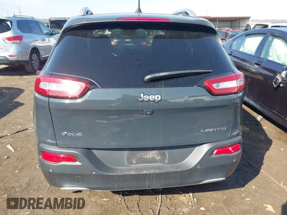 2018 Jeep Cherokee Limited with VIN 1C4PJMDB0JD569732, listed as a IAAI auction lot 41665127 with 55,412 mi miles. Bid and sale history available at carsss.com. Image 17.
