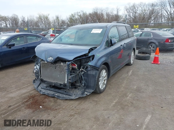 2017 Toyota Sienna XLE Auto Access Seat with VIN 5TDYZ3DC8HS802819, listed as a IAAI auction lot 41999201 with 154,186 mi miles and . Bid and sale history available at DreamBid. Image 2.