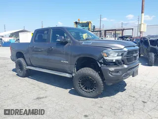 2019 Ram 1500 Big Horn/Lone Star with VIN 1C6RRFFG8KN710927, listed as a IAAI auction lot 41850421 with 66,007 mi miles. Bid and sale history available at carsss.com. Image 1.