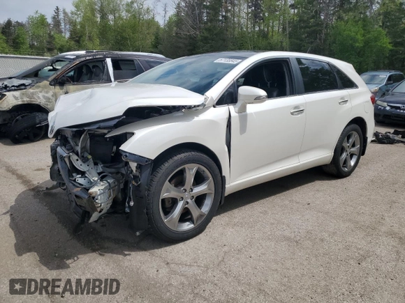 2014 Toyota Venza XLE z VIN 4T3BK3BB3EU103399, wystawiony jako Copart lot #57135545 z przebiegiem Nie podano mil oraz Szkoda całkowita • Salvage title. Historia ofert i sprzedaży dostępna na DreamBid. Obrazek 1.