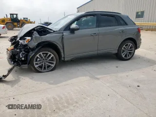 2024 Audi Q3 S line Premium Plus with VIN WA1EECF38R1158419, listed as a Copart auction lot 57580295 with 4,575 mi miles and Salvage title. Bid and sale history available at DreamBid. Image 1.