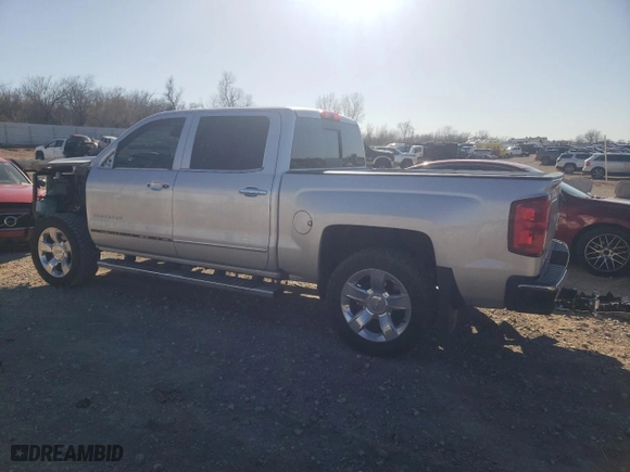 2018 Chevrolet Silverado 1500 LTZ with VIN 3GCUKSEC8JG512550, listed as a Copart auction lot 48170555 with 81,105 mi miles and Salvage Title. Bid and sale history available at carsss.com. Image 2.