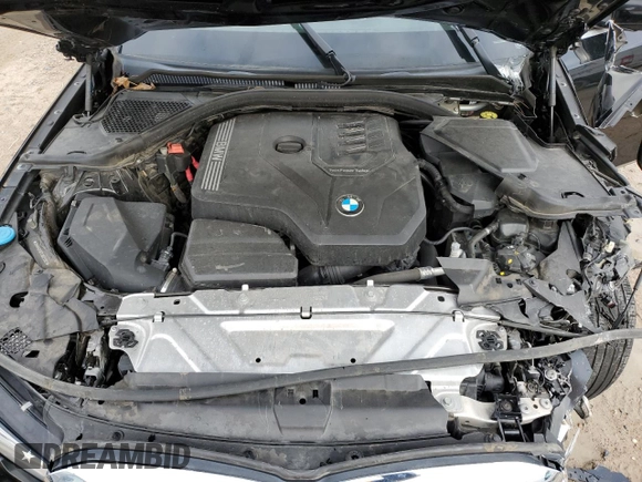2020 BMW 3 Series 330i with VIN 3MW5R1J07L8B23382, listed as a Copart auction lot 45024295 with Not Provided miles and Salvage Title. Bid and sale history available at carsss.com. Image 13.