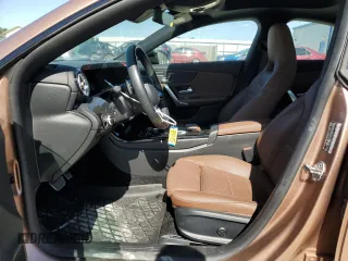 2021 Mercedes-Benz CLA with VIN W1K5J4HB8MN200073, listed as a Copart auction lot 51087333 with 15,538 mi miles. Bid and sale history available at carsss.com. Image 7.
