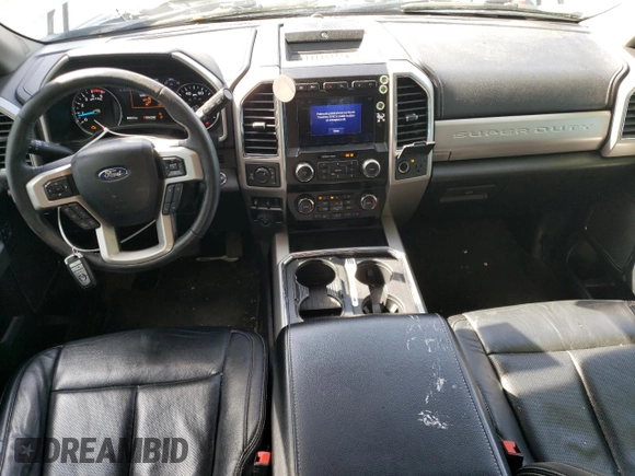 2020 Ford F-350 XL with VIN 1FT8W3BT7LEE78594, listed as a Copart auction lot 60691945 with 80,645 mi miles and Salvage title. Bid and sale history available at DreamBid. Image 8.