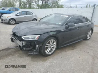 2018 Audi A5 Sportback Premium Plus с VIN WAUENCF56JA058232, выставлен на аукционе Copart как лот 52888755 с пробегом 63 437 миль миль и Списание • Salvage title. История ставок и продаж доступна на DreamBid. Изображение 1.