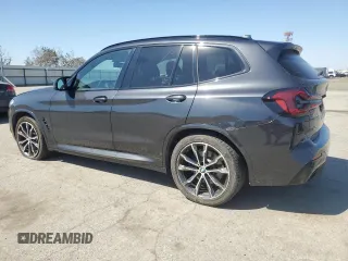 2022 BMW X3 M40i with VIN 5UX83DP06N9J37372, listed as a Copart auction lot 50807105 with 70,070 mi miles and Salvage Title. Bid and sale history available at carsss.com. Image 2.