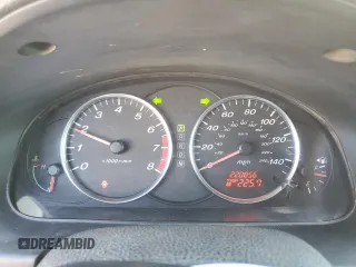 2008 Mazda 6 i Sport VE with VIN 1YVHP80C985M32697, listed as a Copart auction lot 46066365 with 220,856 mi miles and Salvage Title. Bid and sale history available at carsss.com. Image 9.