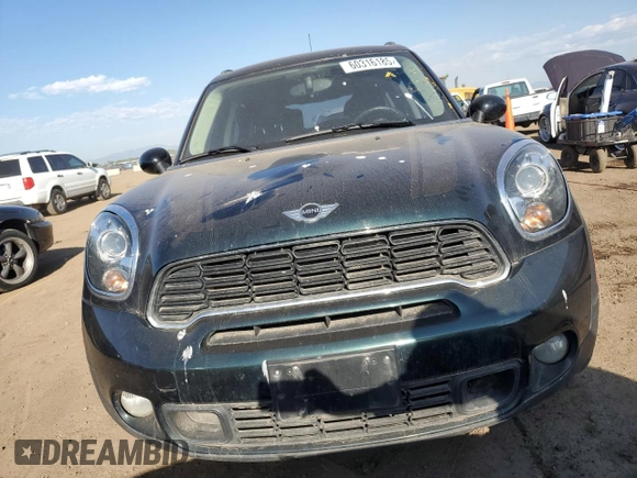 2012 MINI Countryman S с VIN WMWZC5C51CWM12946, выставлен на аукционе Copart как лот 60316185 с пробегом 89 360 миль миль и Чистый • Clean title. История ставок и продаж доступна на DreamBid. Изображение 5.