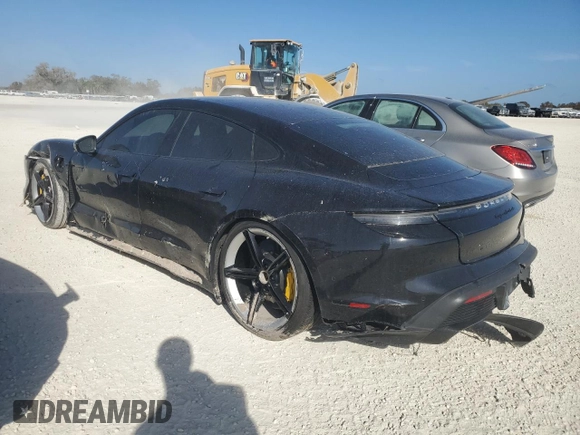 2020 Porsche Taycan Turbo with VIN WP0AC2Y18LSA70751, listed as a Copart auction lot 74879044 with Not provided miles and Non repairable. Bid and sale history available at DreamBid. Image 2.