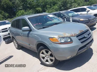 2007 Hyundai Santa Fe SE with VIN 5NMSH13E77H048135, listed as a IAAI auction lot 42633214 with 186,026 mi miles and . Bid and sale history available at DreamBid. Image 1.