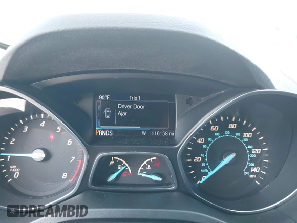 2016 Ford Escape SE with VIN 1FMCU0GXXGUB66870, listed as a IAAI auction lot 42219454 with 116,158 mi miles and . Bid and sale history available at carsss.com. Image 7.